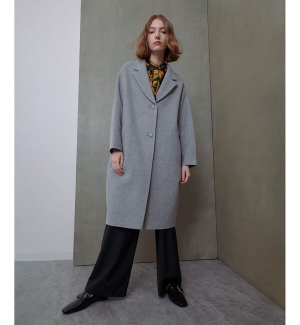 allureville「トラディッショナルリバーコート」|チェスターコート|