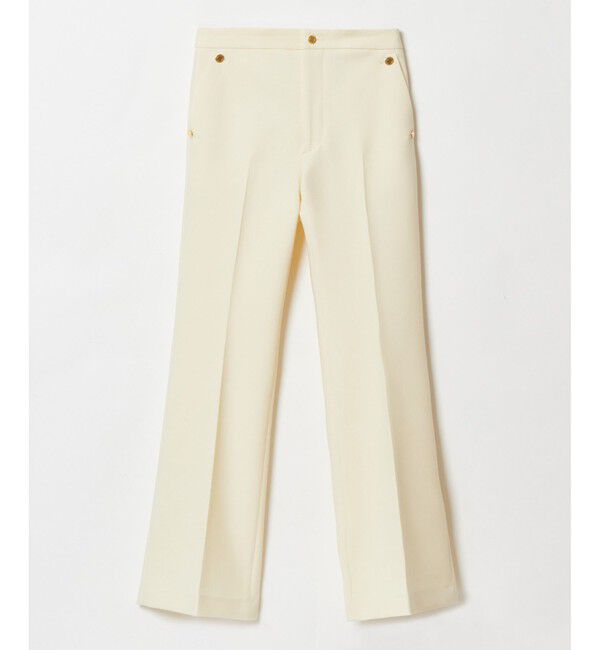 LOULOU WILLOUGHBY「【LOULOU WILLOUGHBY】ダブルクロスストレッチパンツ」|チノ|