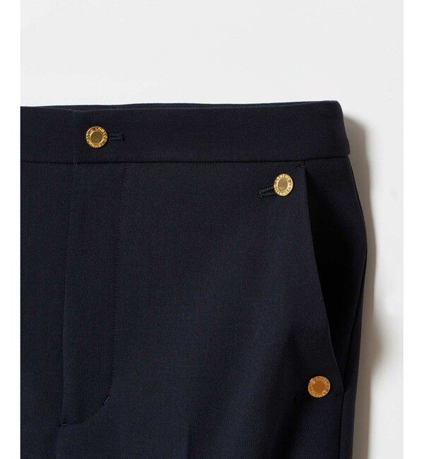 LOULOU WILLOUGHBY「【LOULOU WILLOUGHBY】ダブルクロスストレッチパンツ」|チノ|