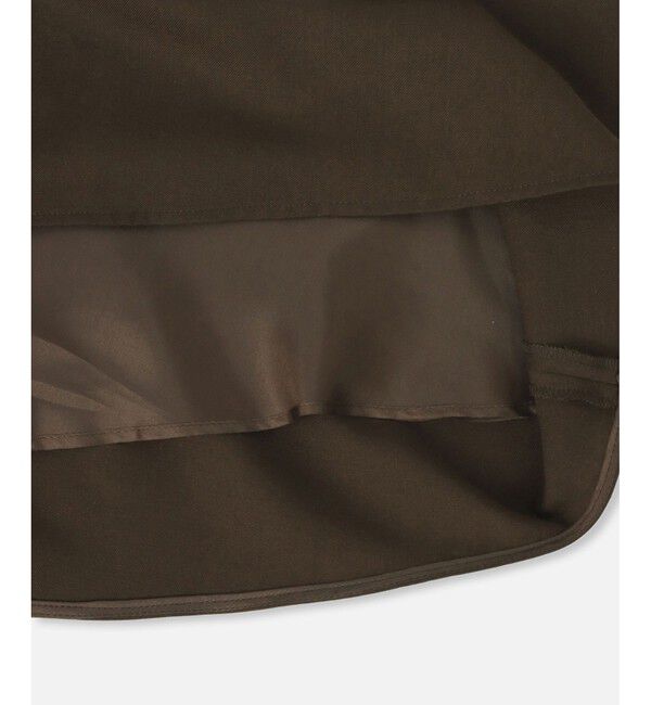 allureville「スタンドカラータックワンピース」|ワンピース|