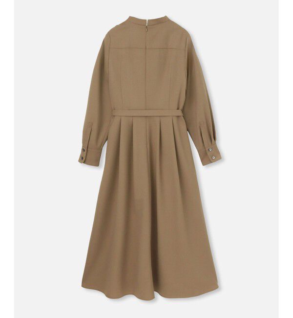 allureville「スタンドカラータックワンピース」|ワンピース|