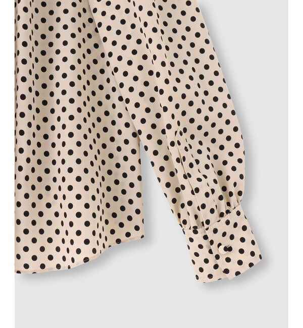 LOULOU WILLOUGHBY「◇【LOULOU WILLOUGHBY】デシンドットフリルボウタイブラウス」|その他|