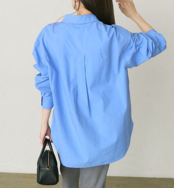  「コットンリヨセルロゴ刺繍シャツ」|シャツ・ブラウス|