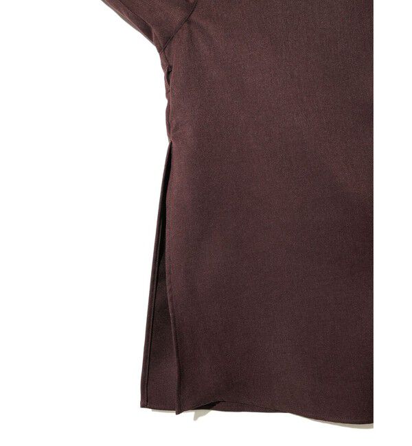 MIDIUMISOLID「MIDIUMISOLID ドローストリングシャツ」|シャツ・ブラウス|