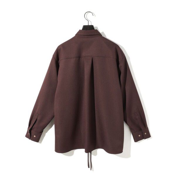 MIDIUMISOLID「MIDIUMISOLID ドローストリングシャツ」|シャツ・ブラウス|