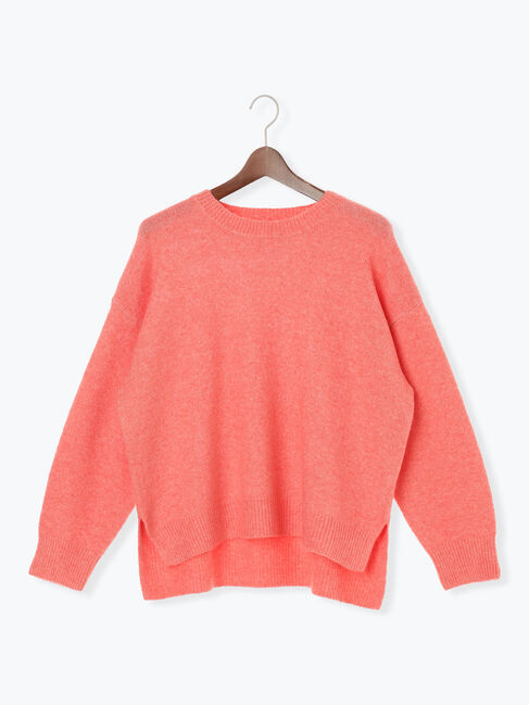 Te chichi TERRASSE「もちもちメランジクルーネックニット」|ニット・セーター|