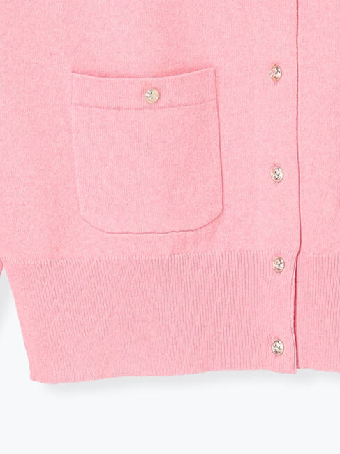 Te chichi「ポケット付きクルーネックカーディガン」|カーディガン|