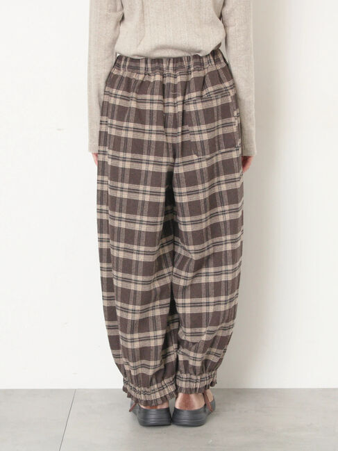 Samansa Mos2「【帯電防止裏地】ヘリンボーンバルーンパンツ《M/Lサイズ》」|その他|
