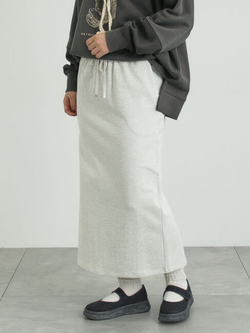 Samansa Mos2「裏毛スカート」|スカート|