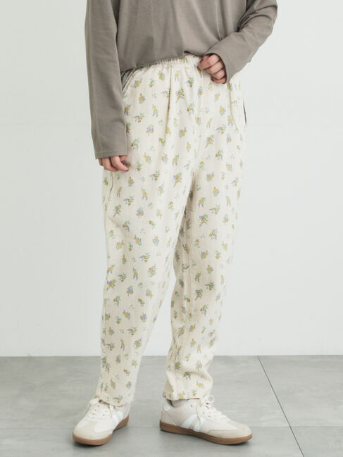 Samansa Mos2「柄アソートテーパードパンツ」|その他|キナリ