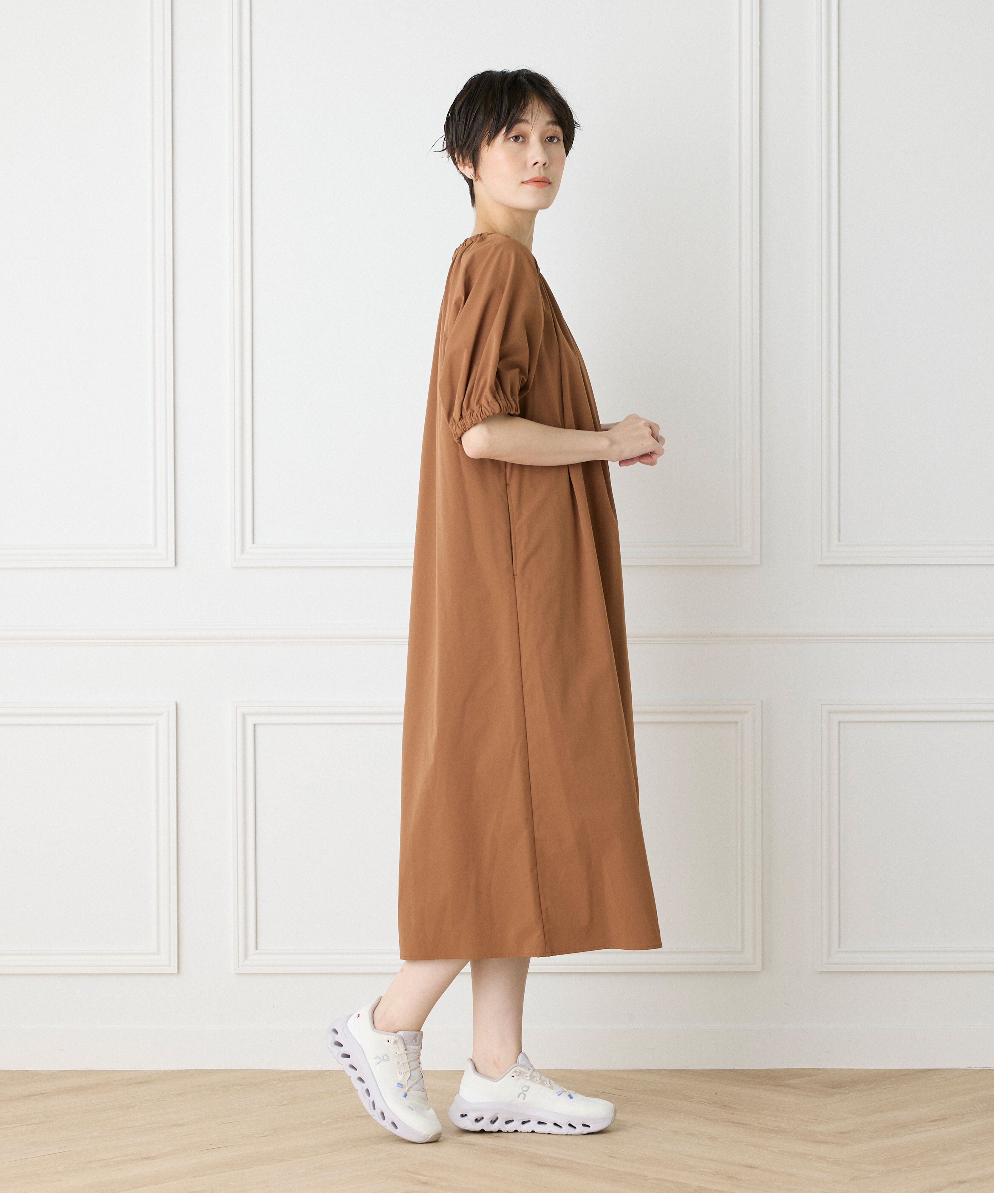 DAY by DAY it&rsquo;s international「パフスリーブリラックスワンピース」|ワンピース|