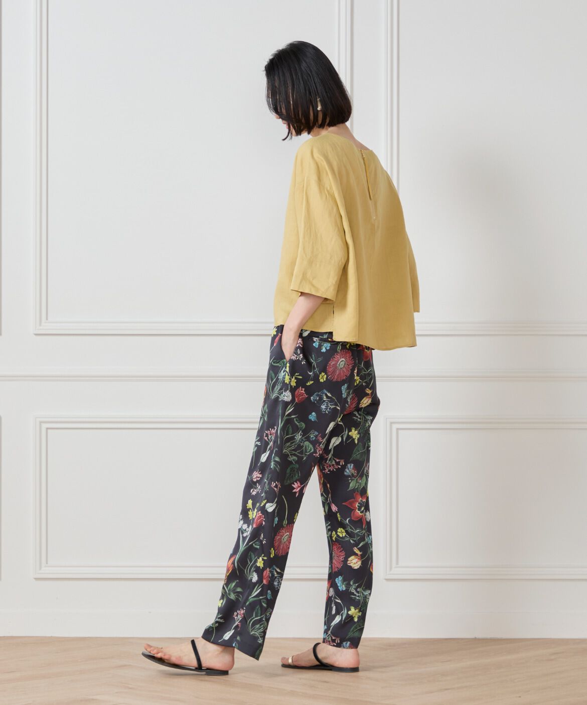 7-IDconcept.「リネンワイドシルエットブラウス」|シャツ・ブラウス|