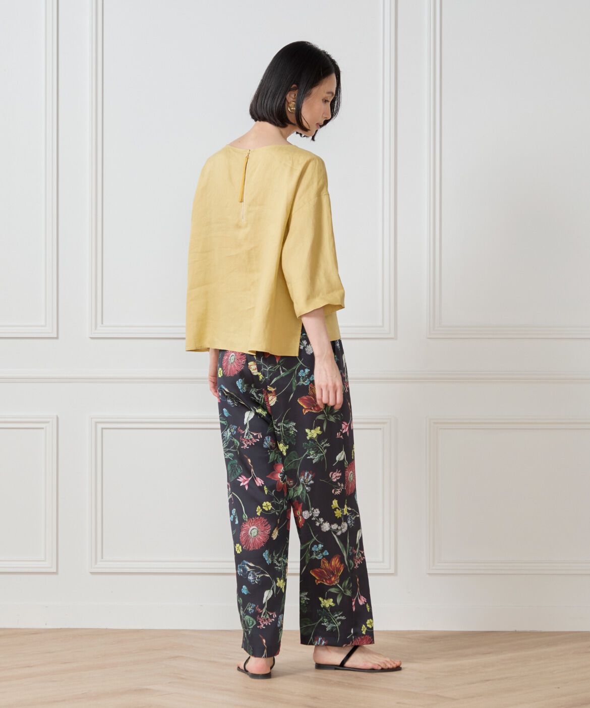 7-IDconcept.「リネンワイドシルエットブラウス」|シャツ・ブラウス|