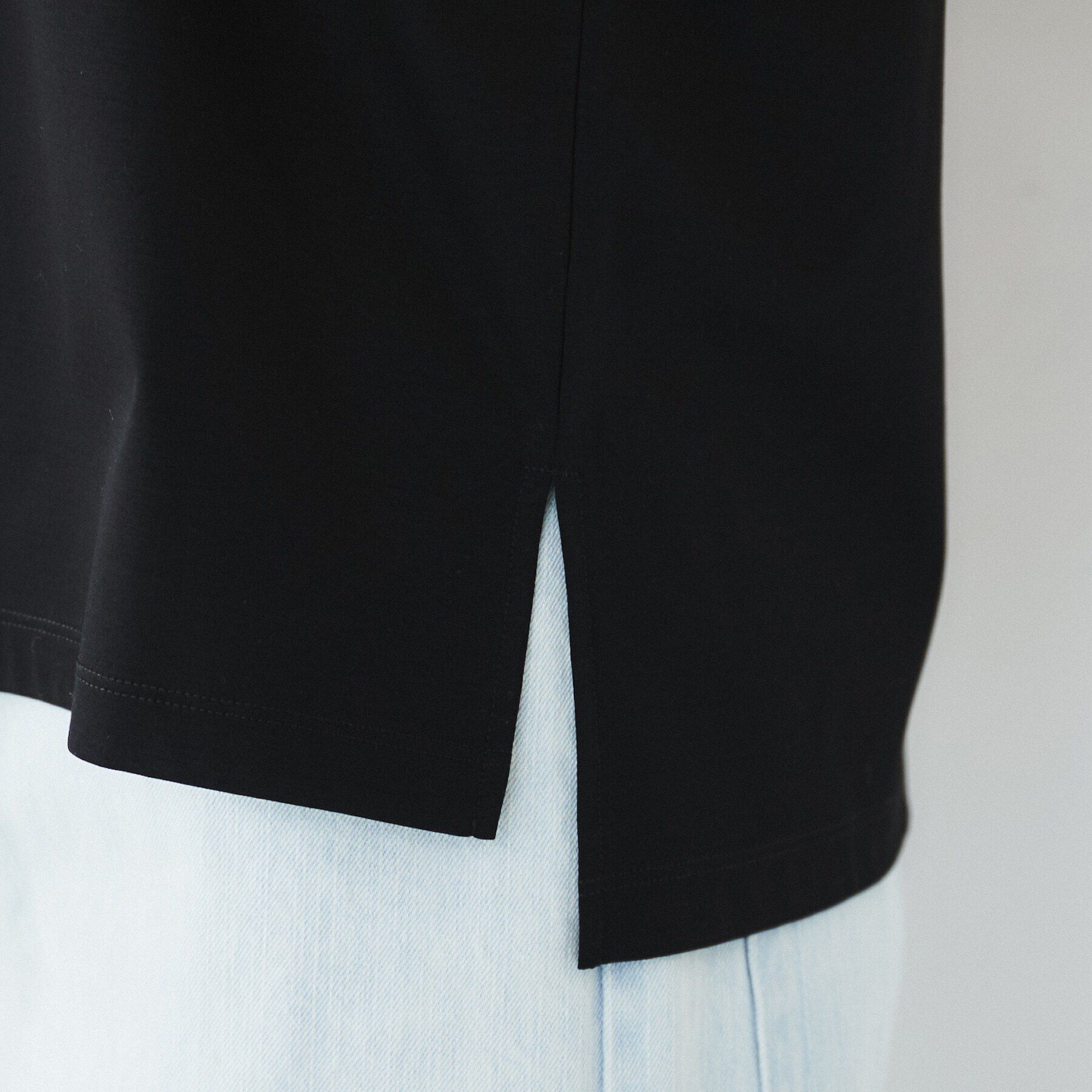 UNTITLED「【接触冷感/抗菌防臭/マシンウォッシャブル】クリアスムース Tシャツ」|Tシャツ・カットソー|