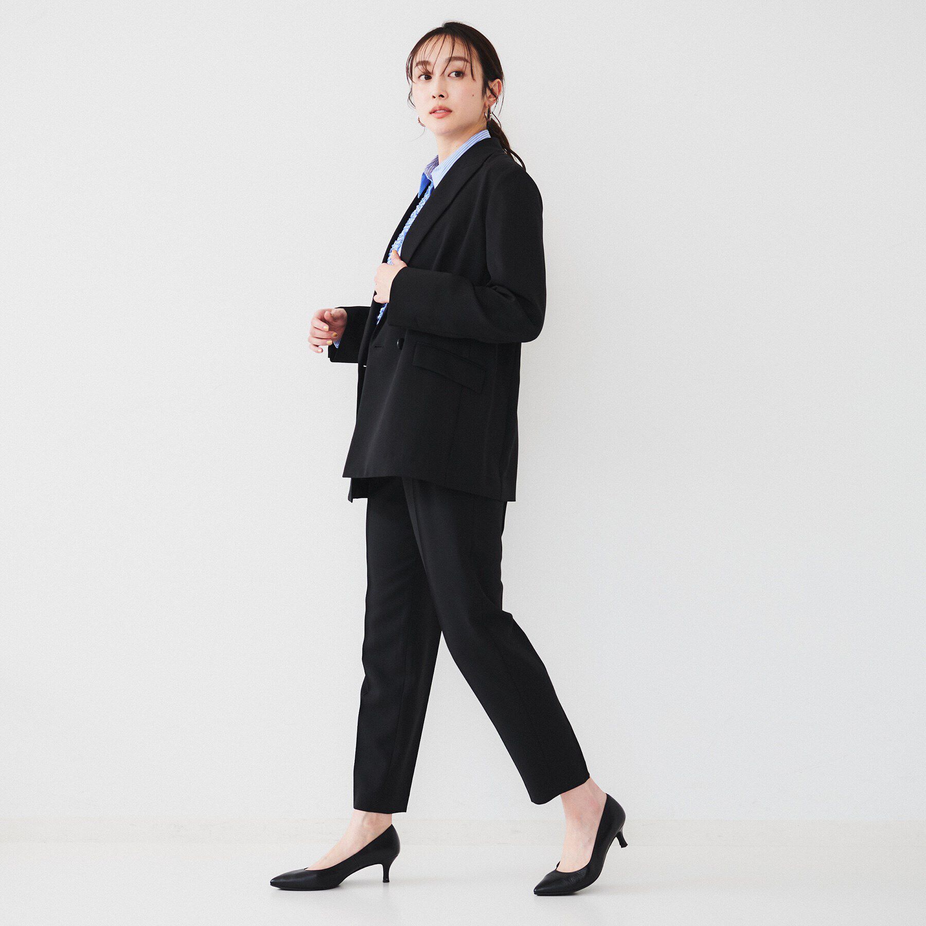 UNTITLED「【セットアップ可能】ライトウェイト ダブルブレストジャケット」|テーラードジャケット|