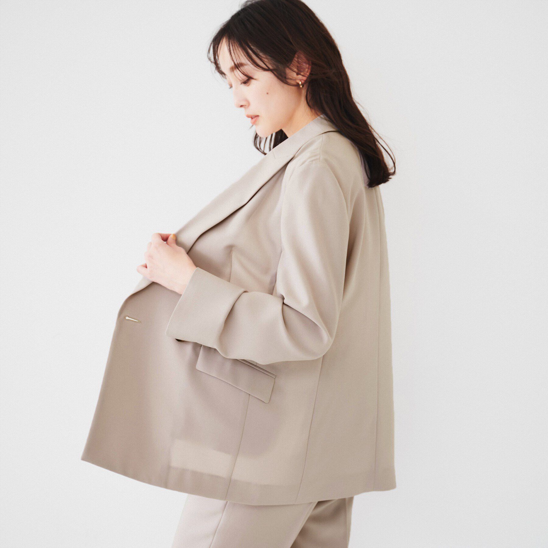 UNTITLED「【セットアップ可能】ライトウェイト ダブルブレストジャケット」|テーラードジャケット|