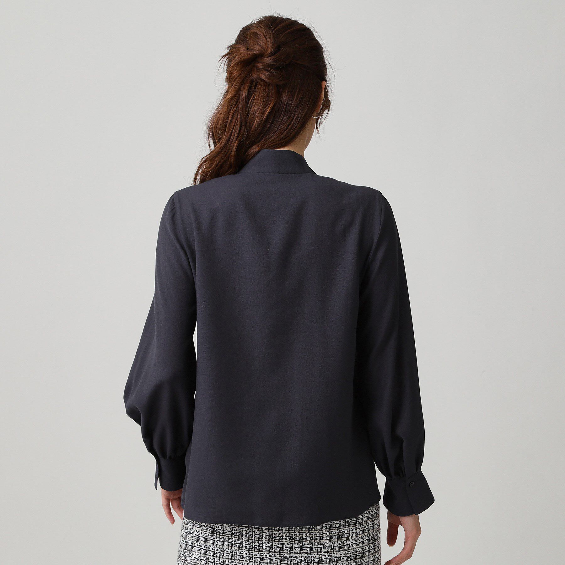 COUP DE CHANCE「【手洗い可／日本製】シアーリボンブラウス」|シャツ・ブラウス|