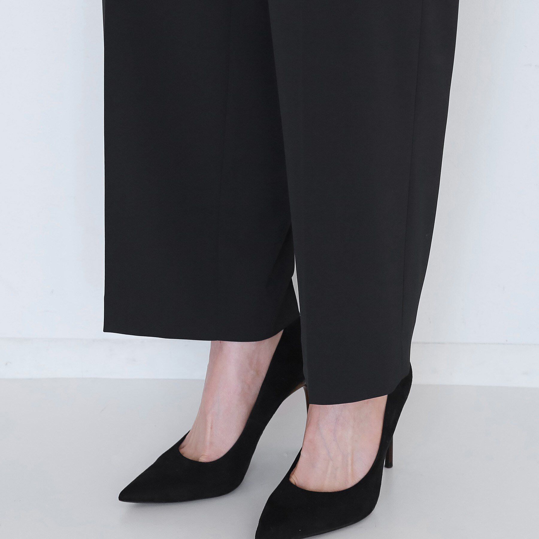 COUP DE CHANCE「【手洗い可／日本製／伸縮性／スーツ可】センタープレス入りストレートワイドパンツ」|その他|