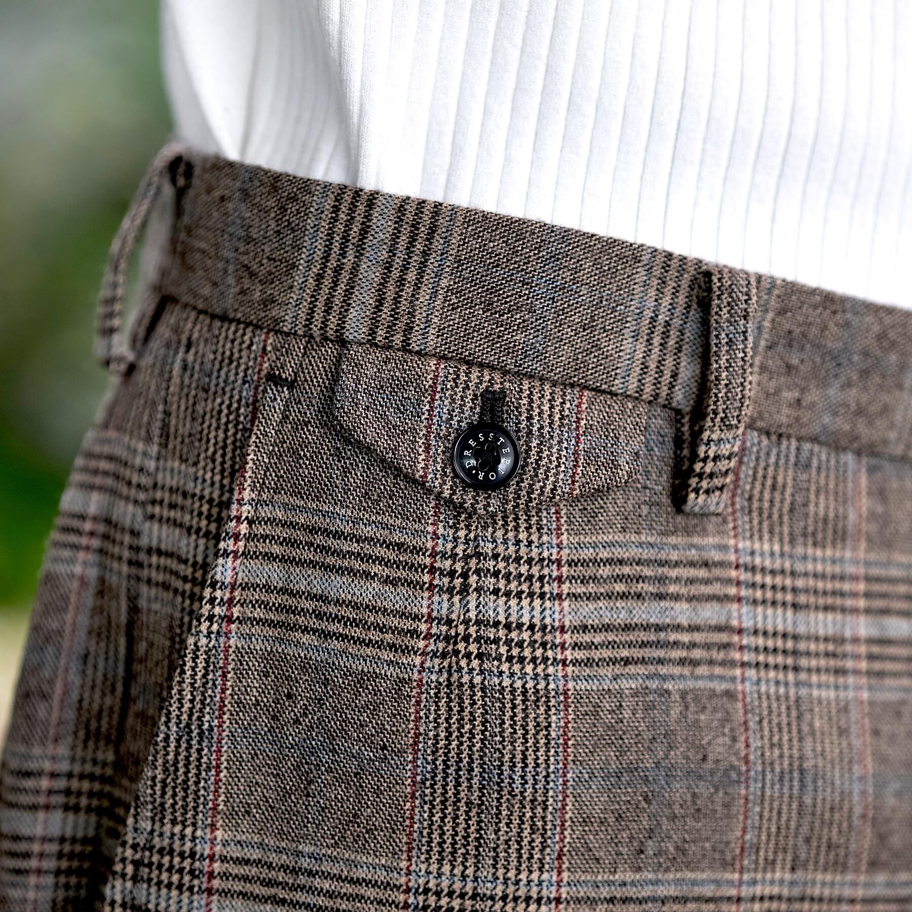 DRESSTERIOR「【セットアップ可】ヨーロピアン グレンチェックトラウザーズ」|その他|