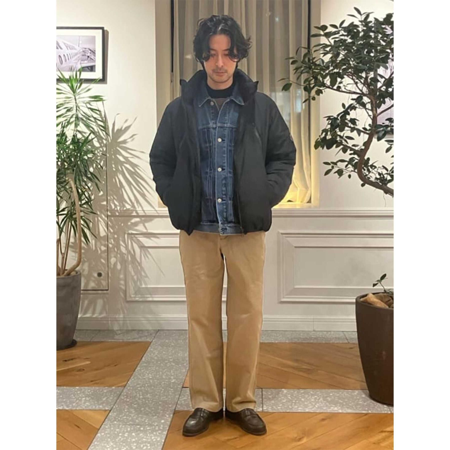 DRESSTERIOR「【700フィルパワー/高品質ダウン】ファンクショナル ハイネックダウン」|ダウン|