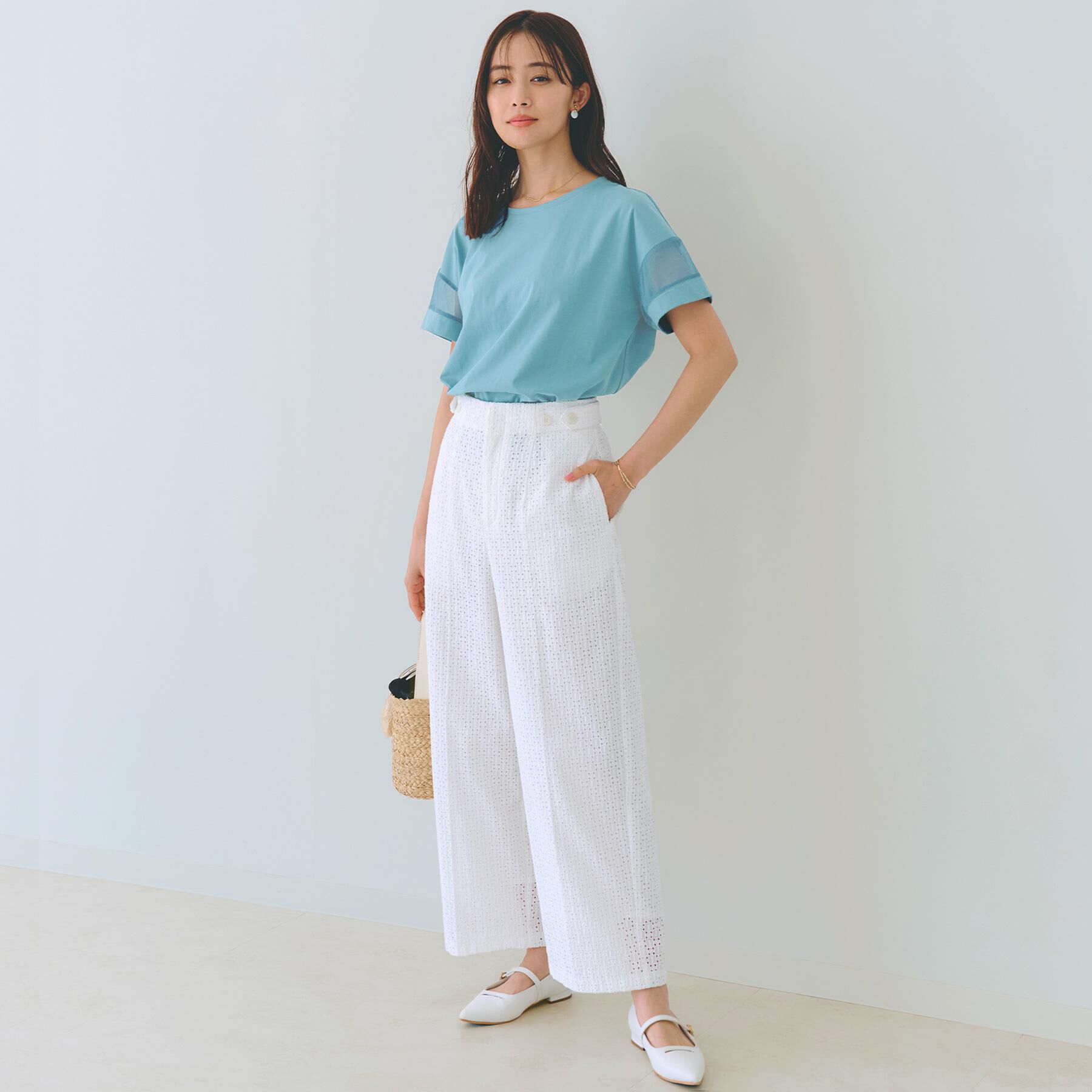 grove「【UVカット・接触冷感】シアードッキングTシャツ」|Tシャツ・カットソー|