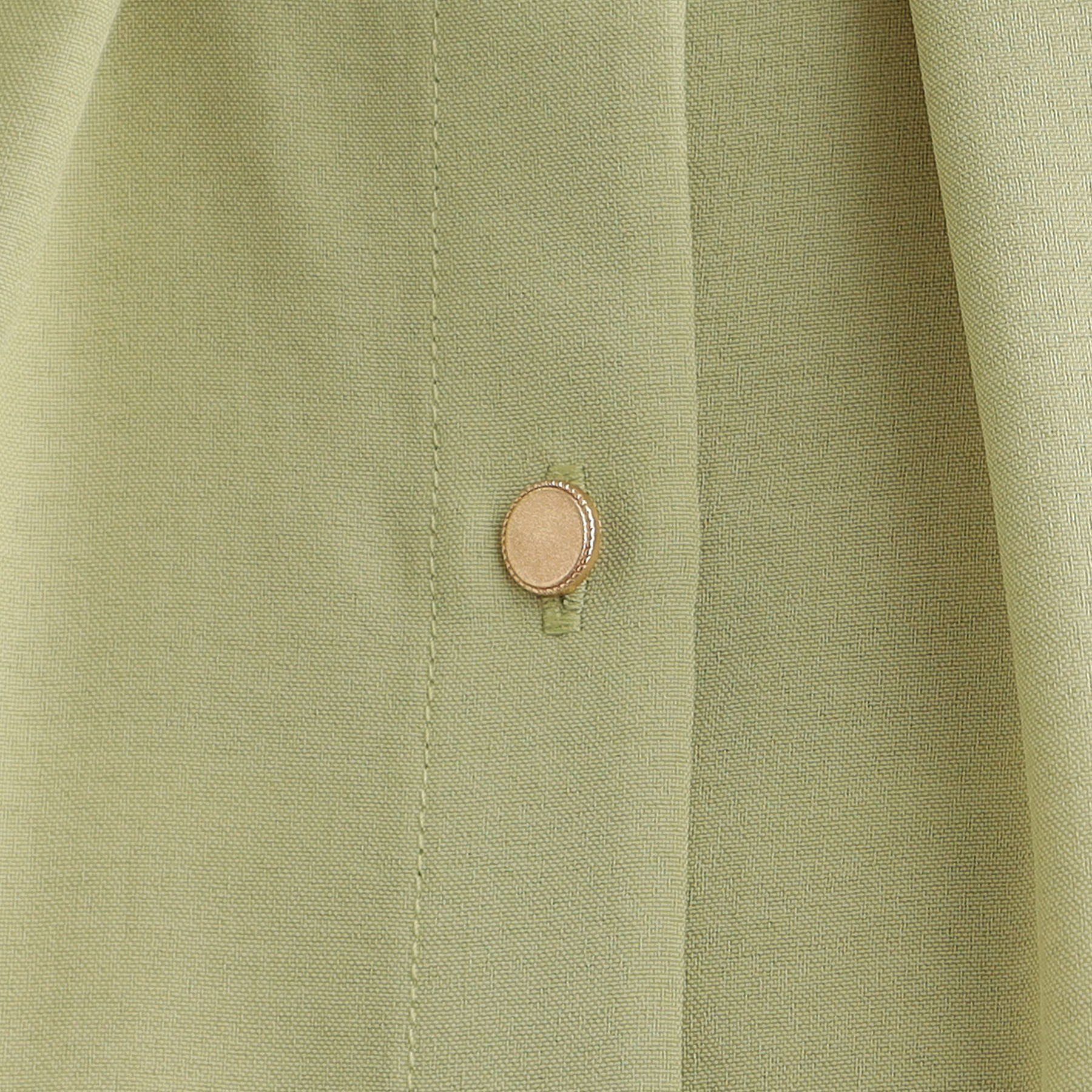 grove「【洗える・シワになりにくい】麻調スリーブドロストブラウス」|シャツ・ブラウス|