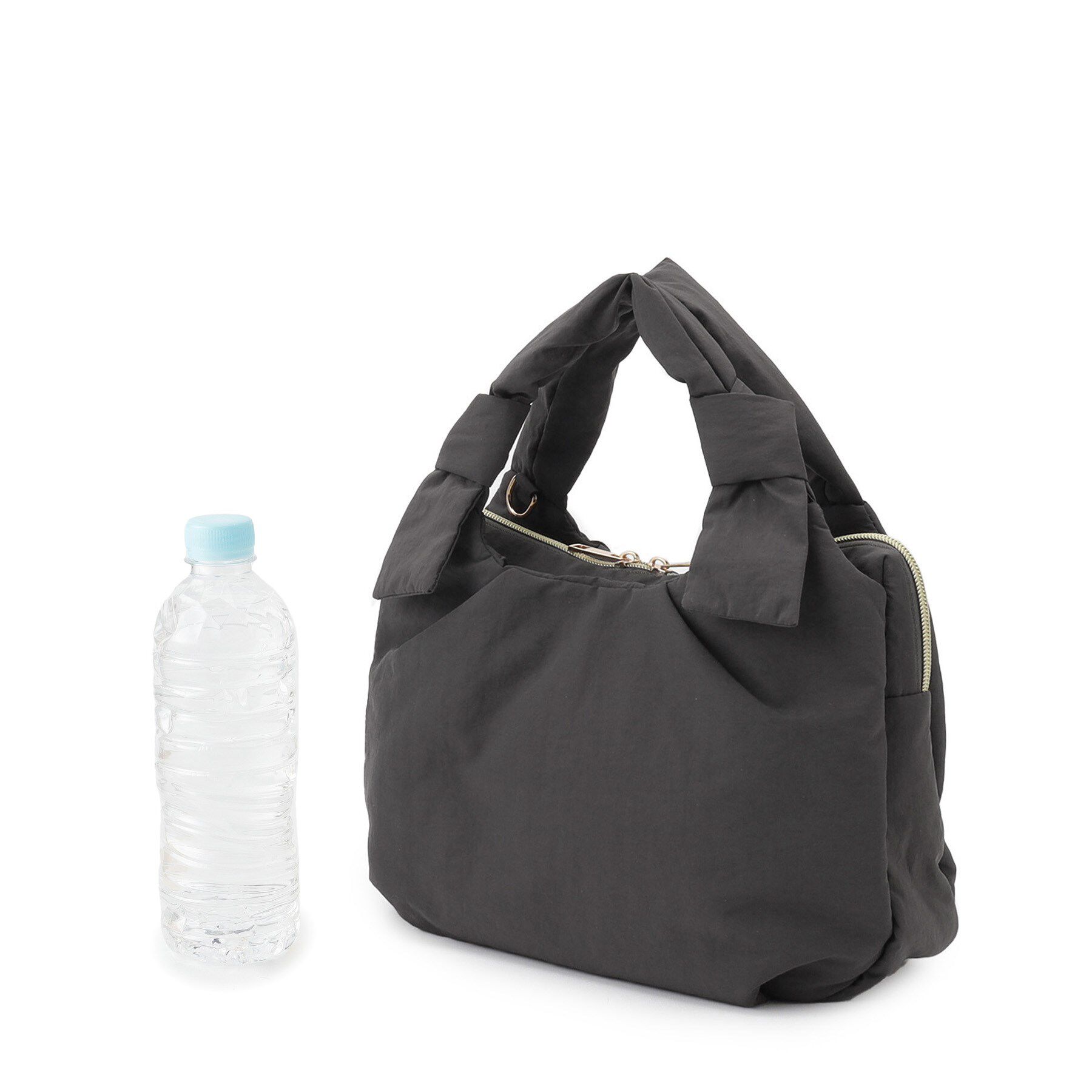 grove「【晴れの日も雨の日も】撥水アオリハンドルノットナイロン2WAYトート」|トートバッグ|