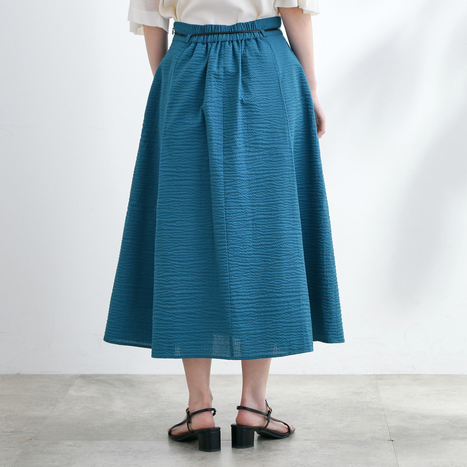 grove「コードリボンタックAラインスカート」|スカート|