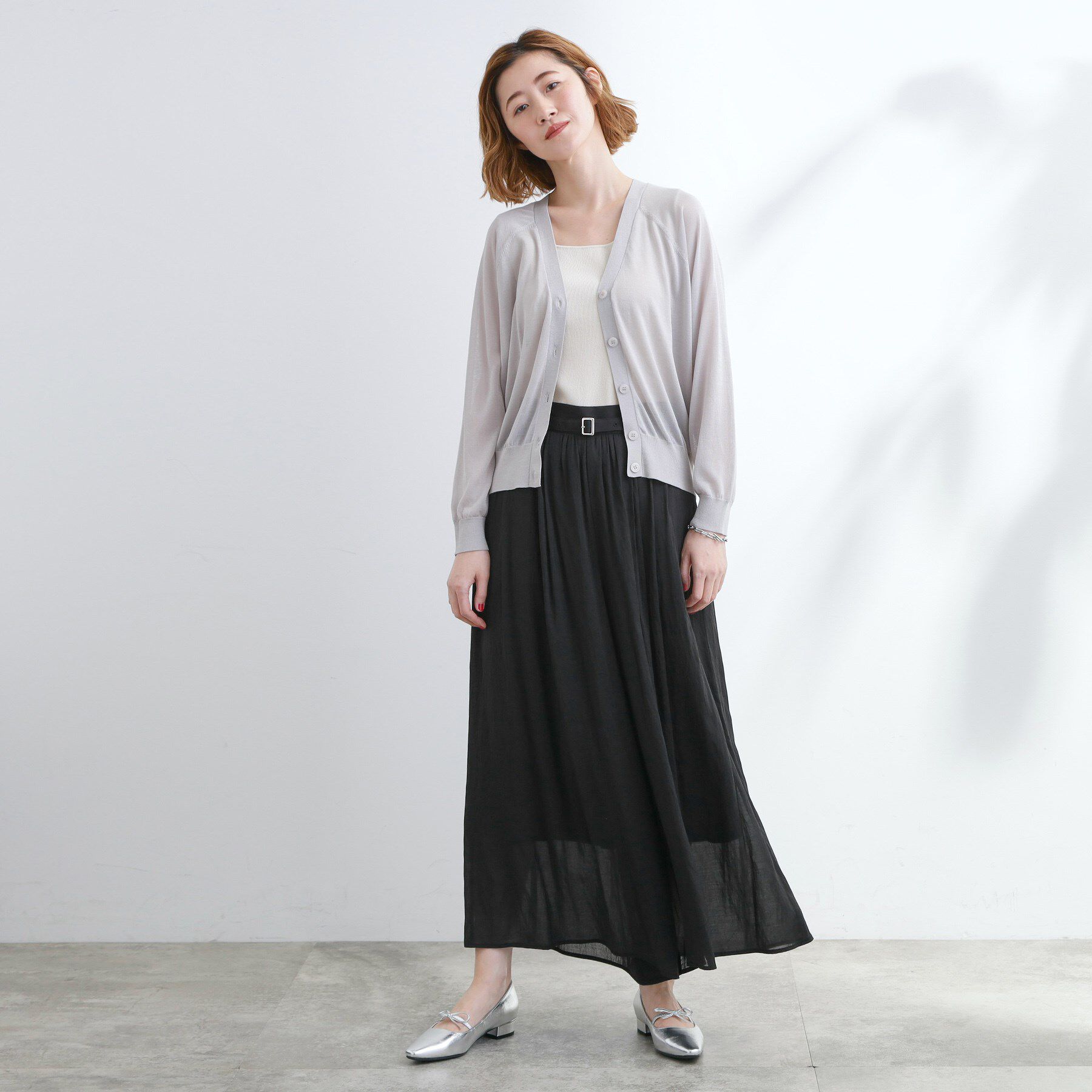 grove「【たっぷりギャザーで体型カバー】スカート見えの軽やかパンツ」|その他|