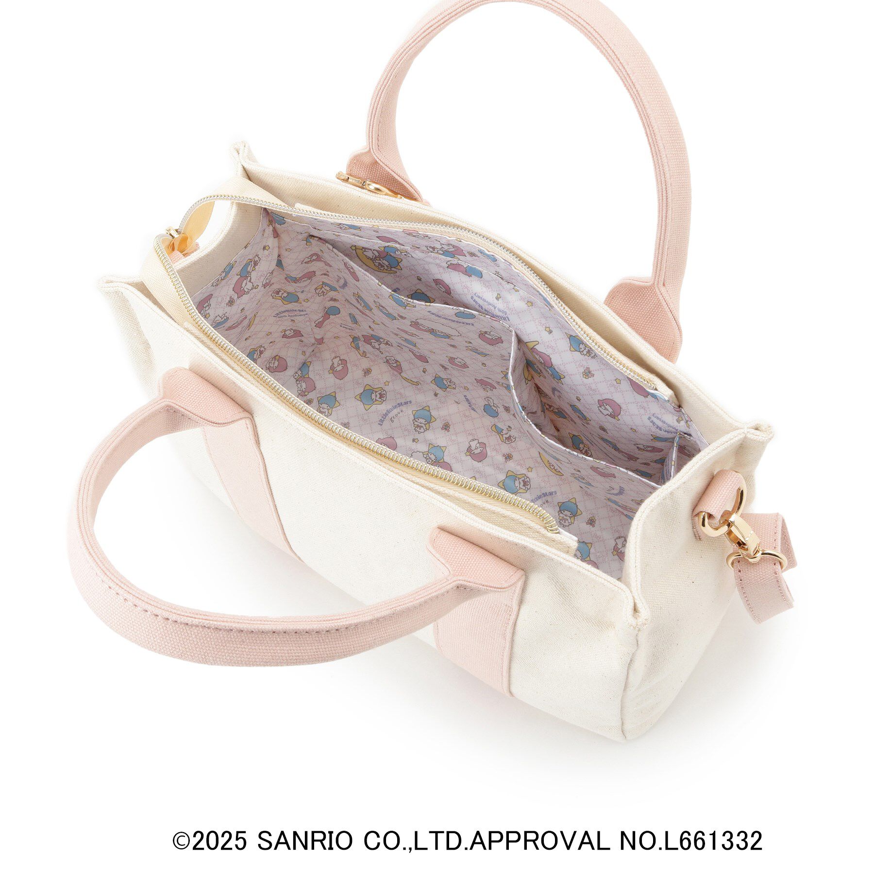 grove「【Lee&times;Kiki＆Lalaコラボ】スクエアキャンバストート」|トートバッグ|