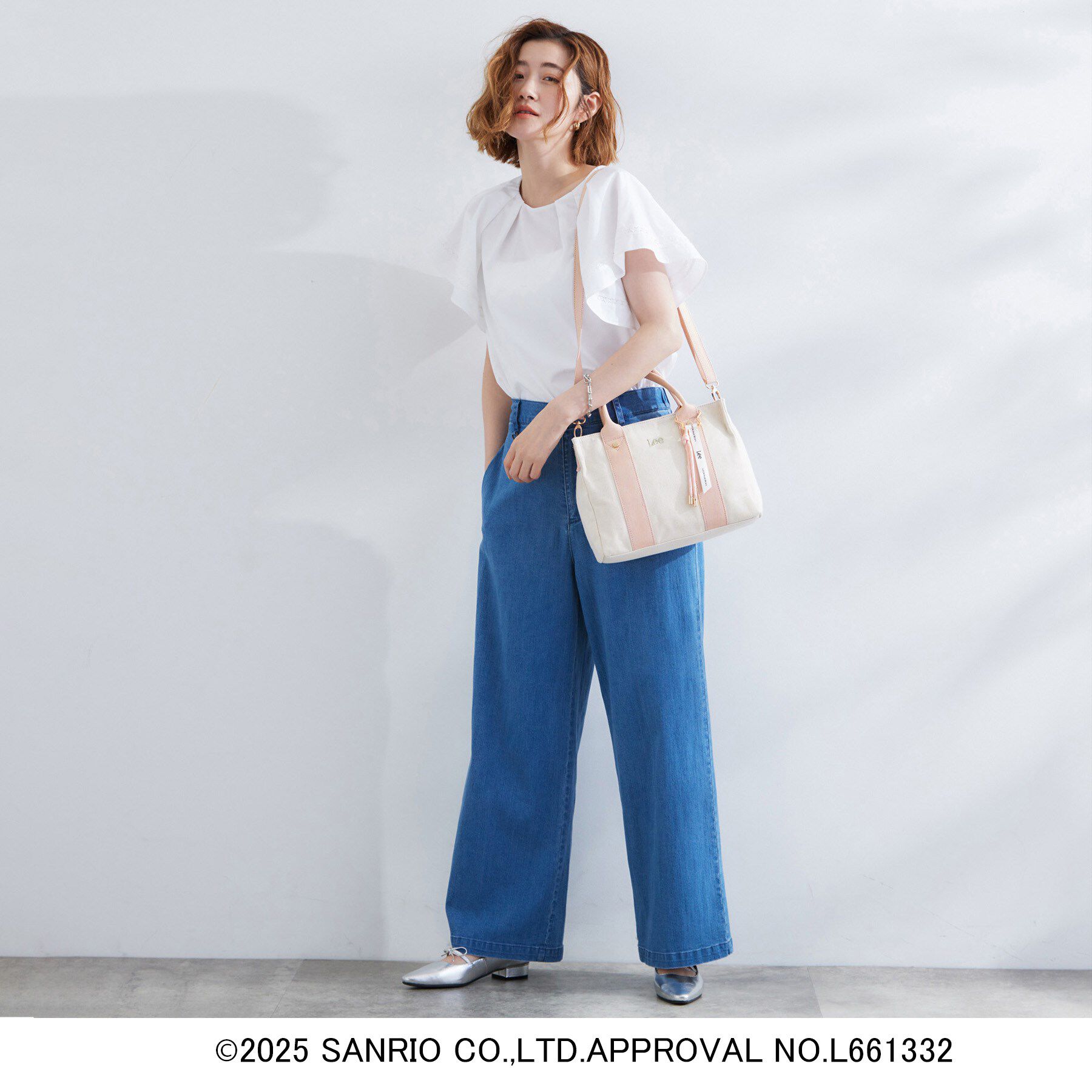 grove「【Lee&times;Kiki＆Lalaコラボ】スクエアキャンバストート」|トートバッグ|