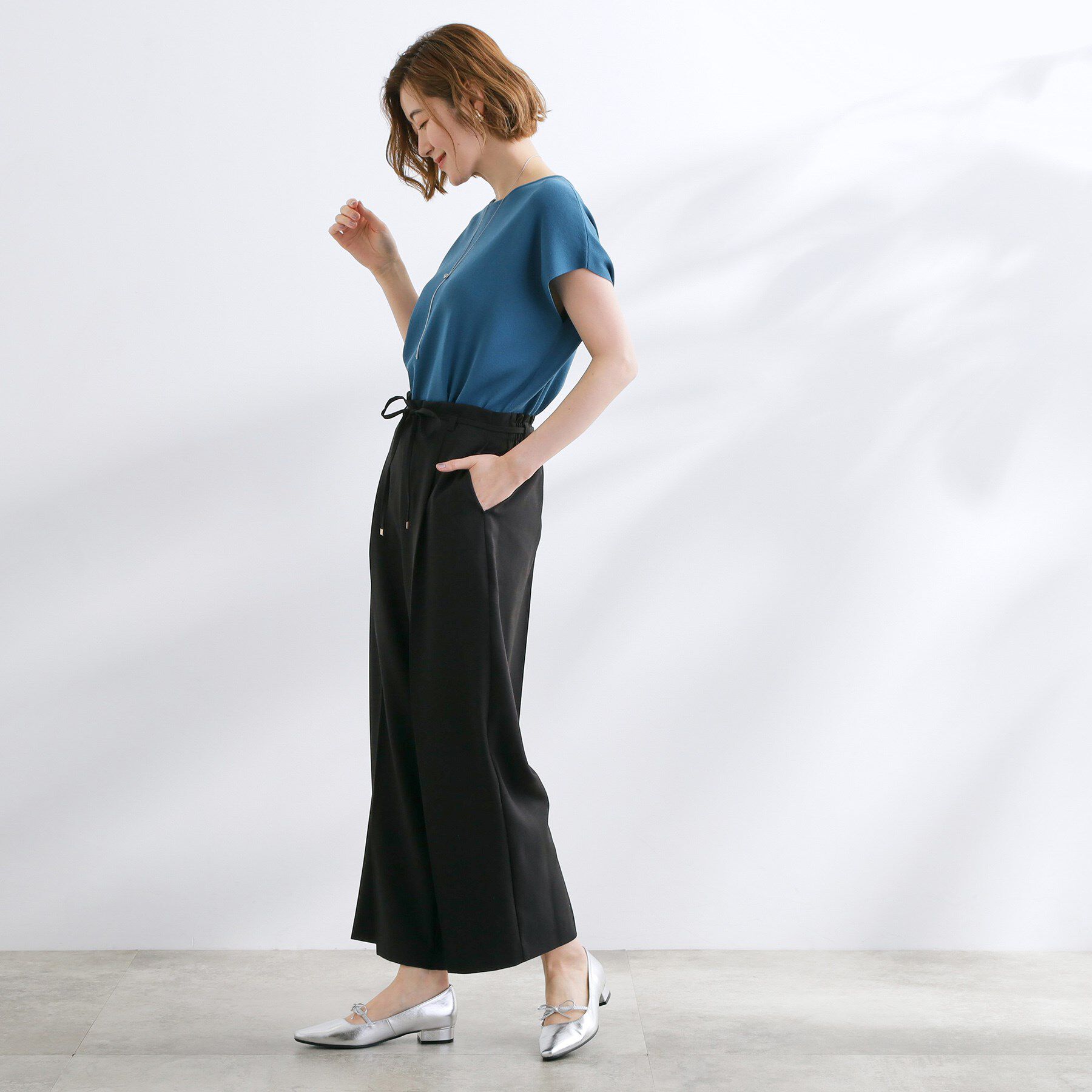 grove「美バランスが叶う　ハイウエストワイドパンツ」|その他|