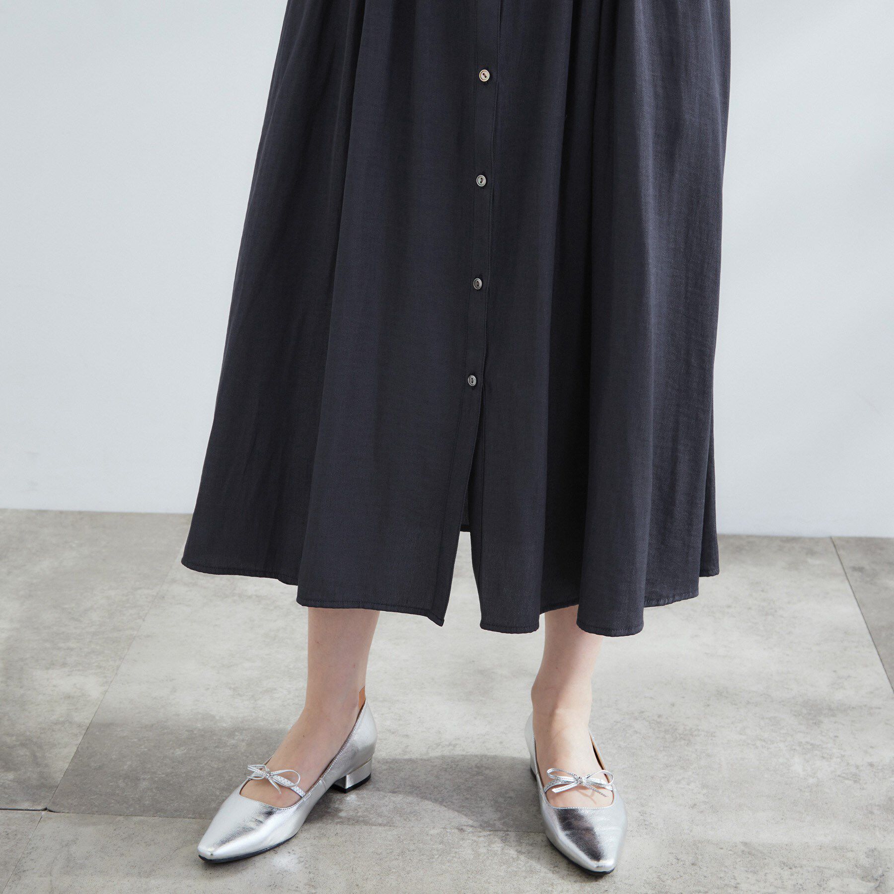 grove「シャンブレースモッキングワンピース」|ワンピース|