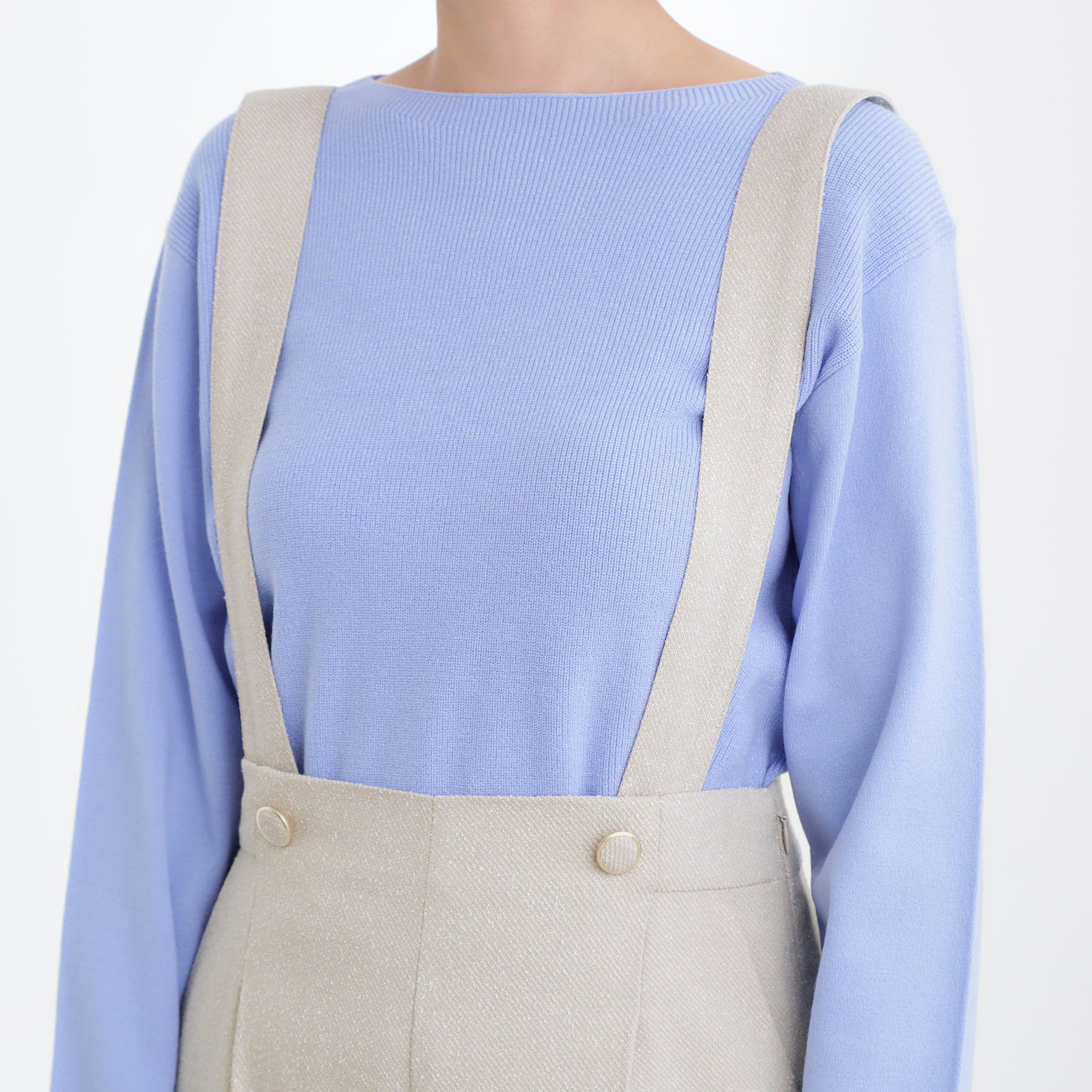 grove「ショルダーストラップツイードパンツ」|その他|