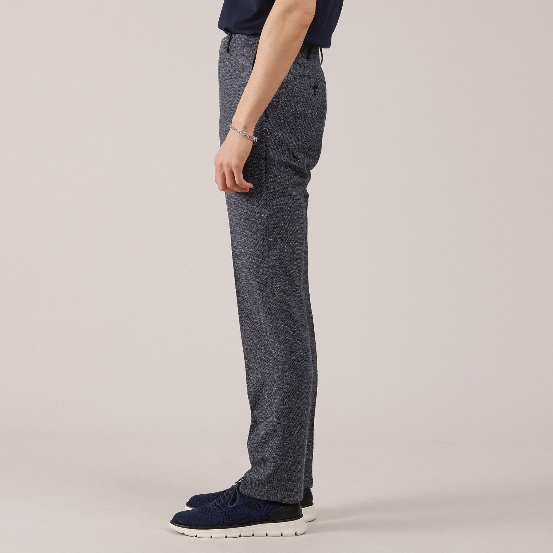 TAKEO KIKUCHI「【抗菌防臭】尾州 リネンブレンド ハニカムメッシュ パンツ」|その他|