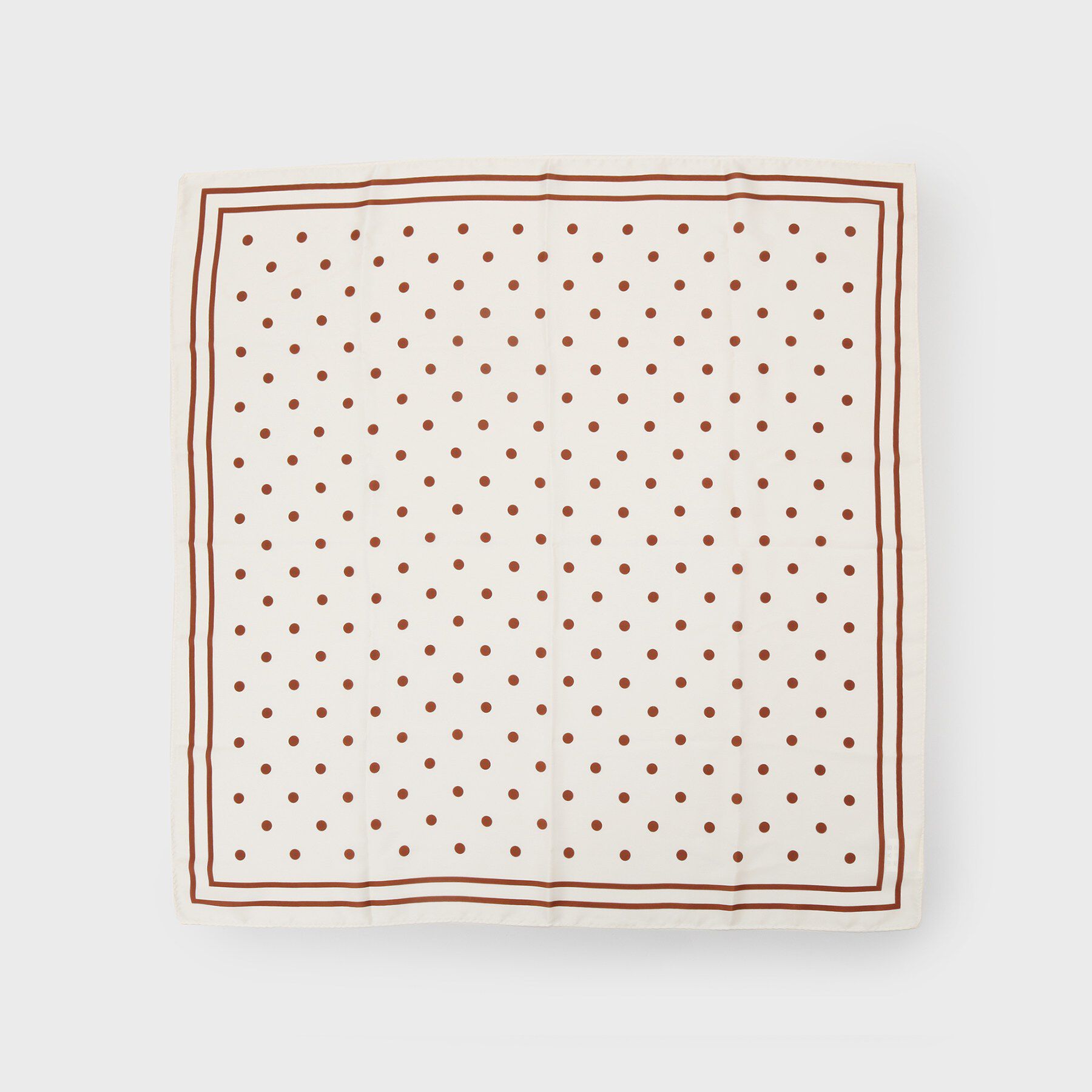 OPAQUE.CLIP「大判柄アソートスカーフ」|バンダナ・スカーフ|アイボリー(004)