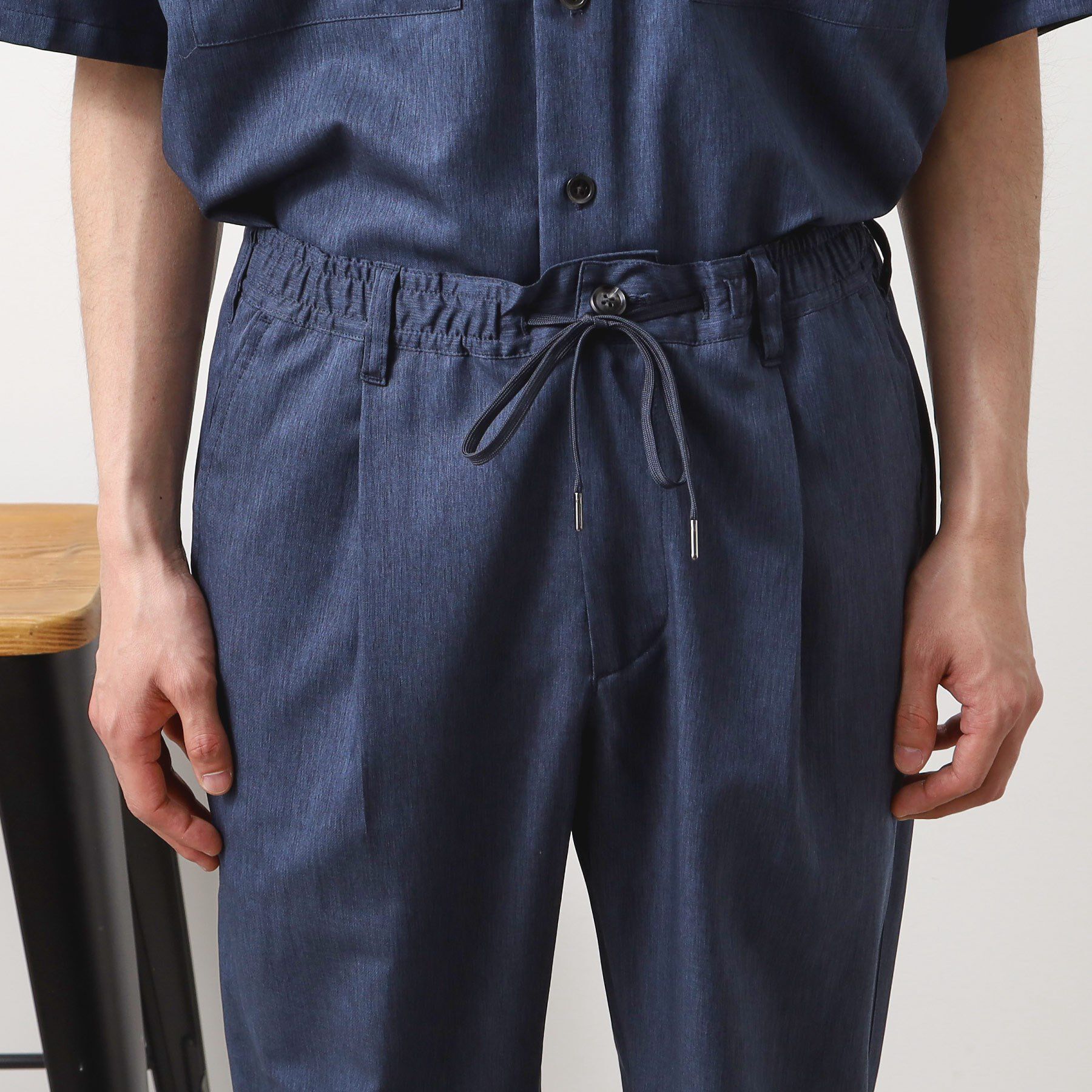 THE SHOP TK「クールファイバーイージーパンツ　接触冷感／吸水速乾／UVケア／軽量／セットアップ可」|その他|