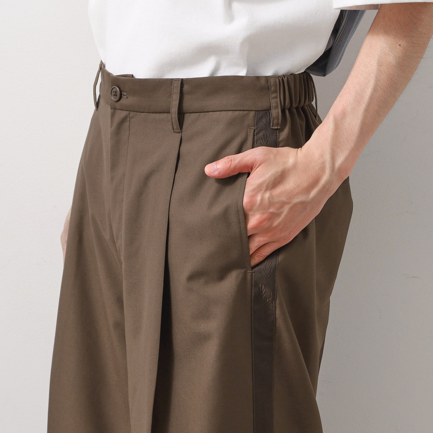 THE SHOP TK「TRワイド側章パンツ」|その他|