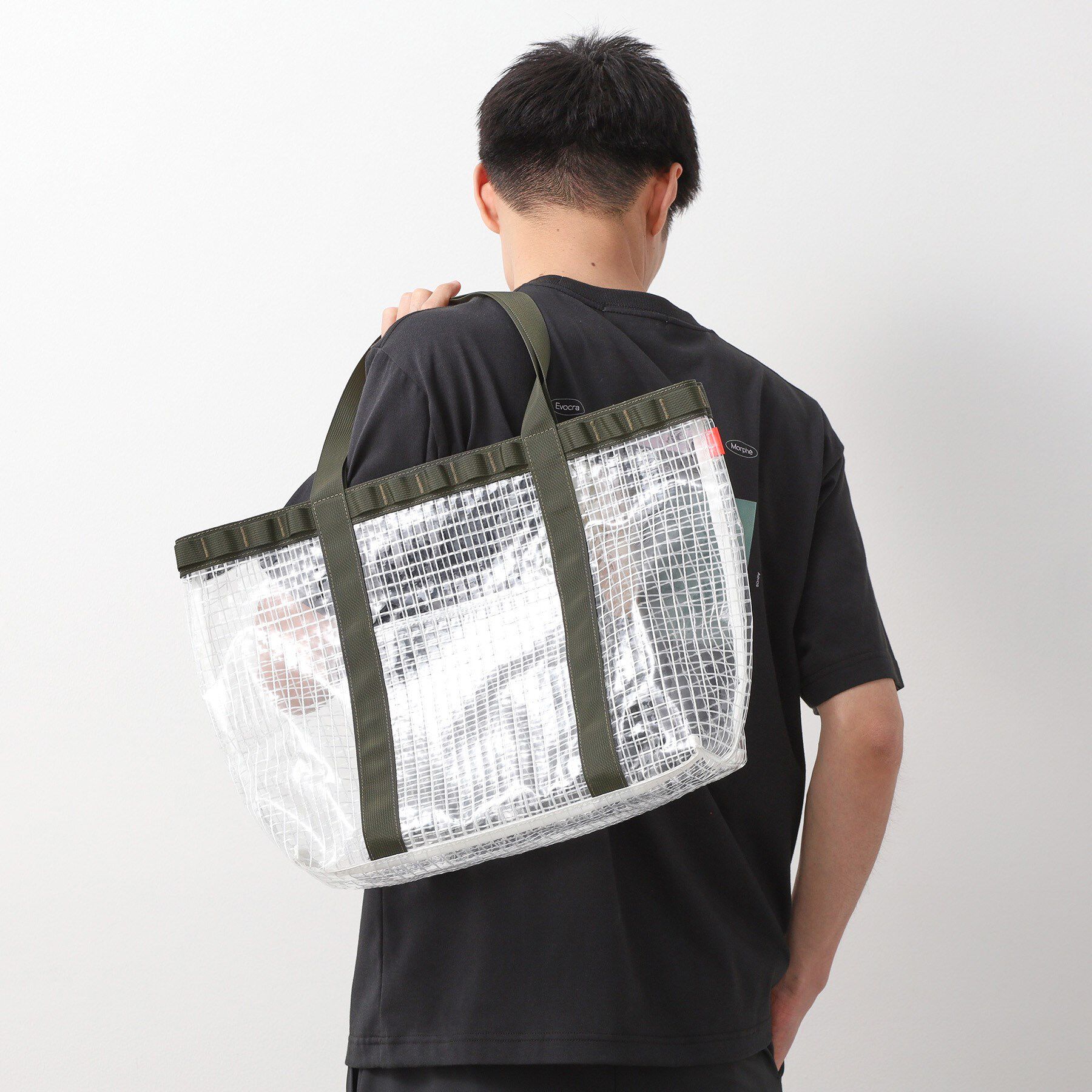 THE SHOP TK「PVCクリアトートバッグ 【ユニセックス／軽量】」|トートバッグ|