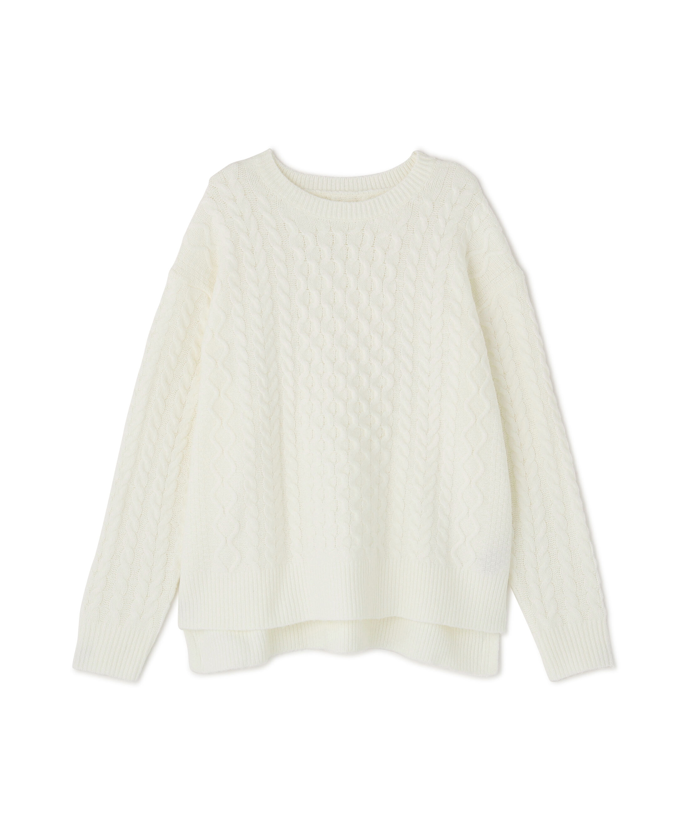  「ベーシックケーブルニット」|ニット・セーター|
