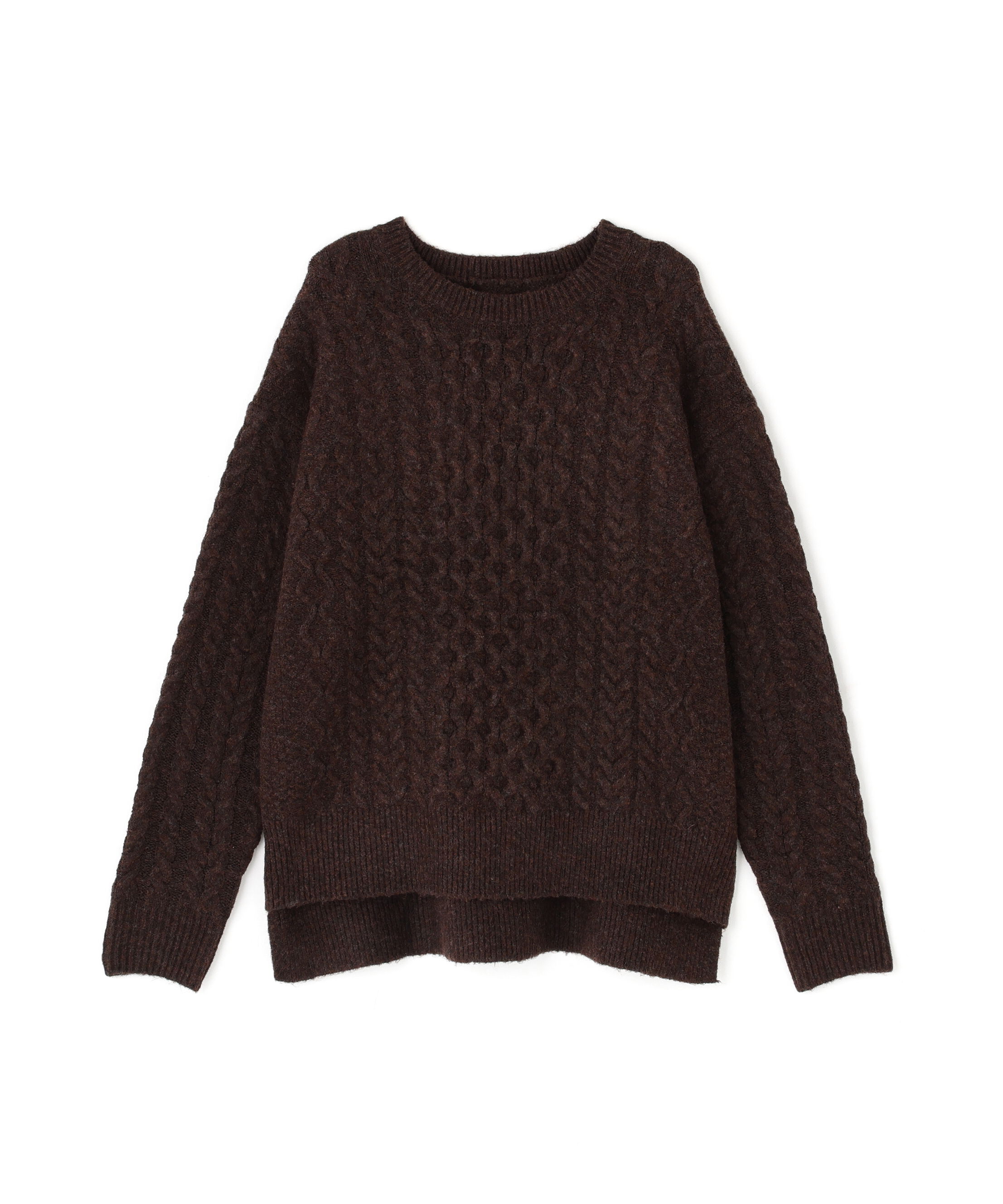  「ベーシックケーブルニット」|ニット・セーター|