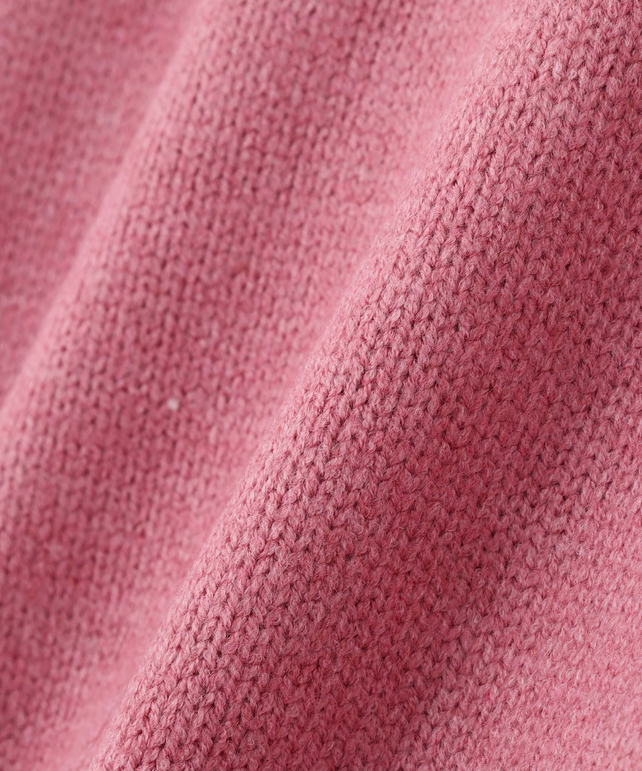  「バックボタンタートルニット」|ニット・セーター|