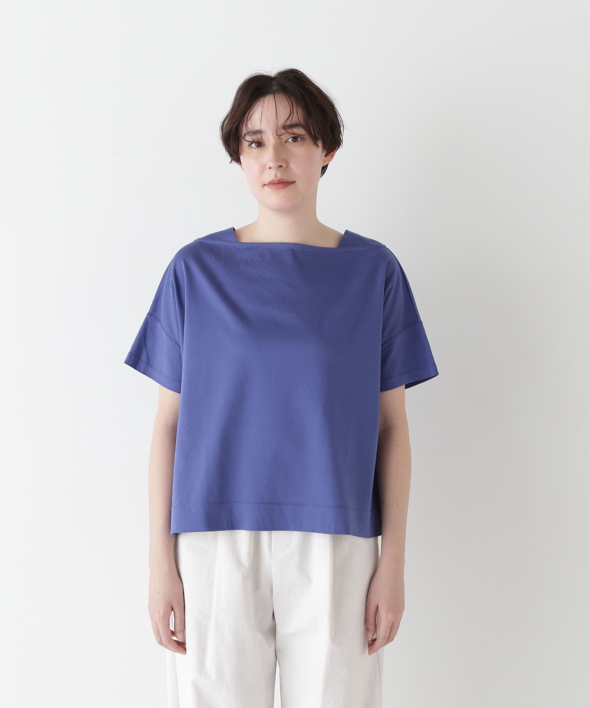  「◆【汗ジミ軽減】バック刺繍ロゴプルオーバー」|Tシャツ・カットソー|