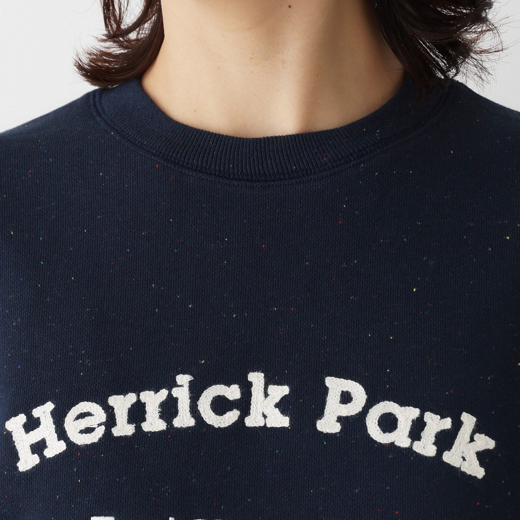 Dessin「【ユニセックス/洗える】ネップ裏毛スウェットトレーナー」|パーカー|