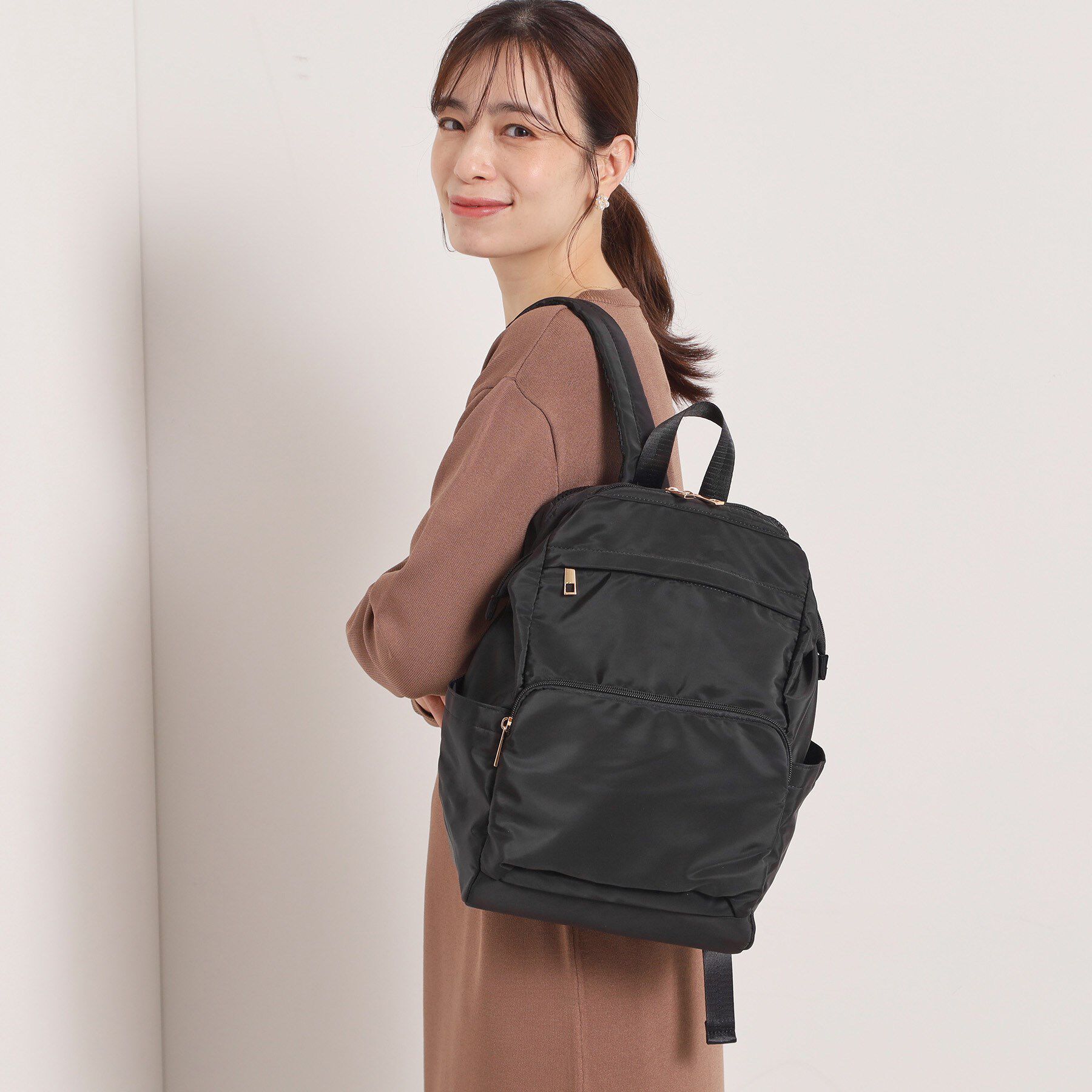 ITS&rsquo;DEMO「【A4／7ポケット】口金リュック」|リュック|
