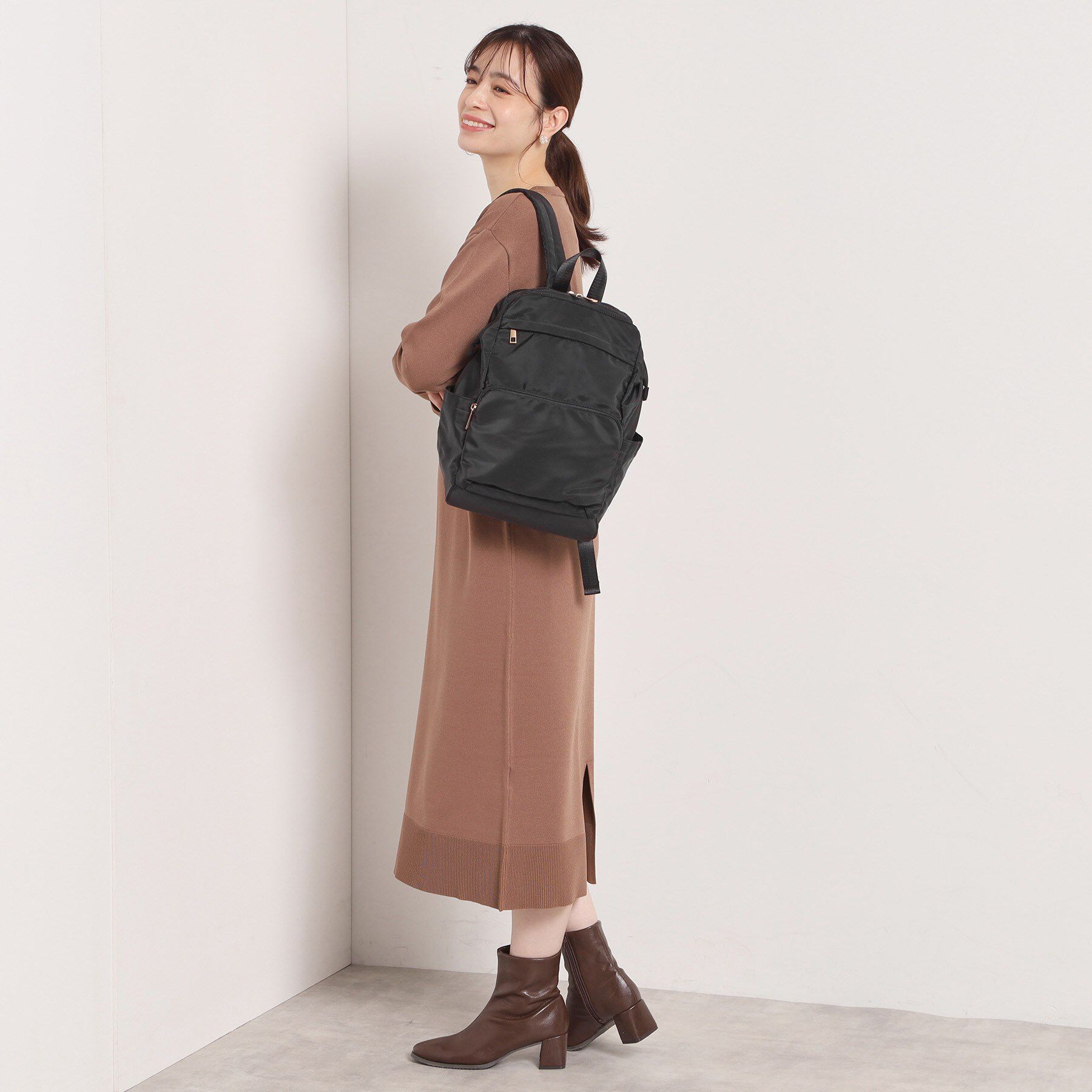 ITS&rsquo;DEMO「【A4／7ポケット】口金リュック」|リュック|