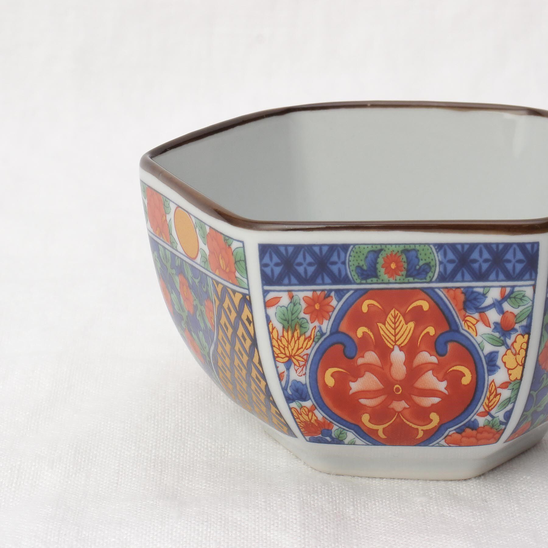 212 KITCHEN STORE「六角鉢 赤絵牡丹」|食器・キッチングッズ|