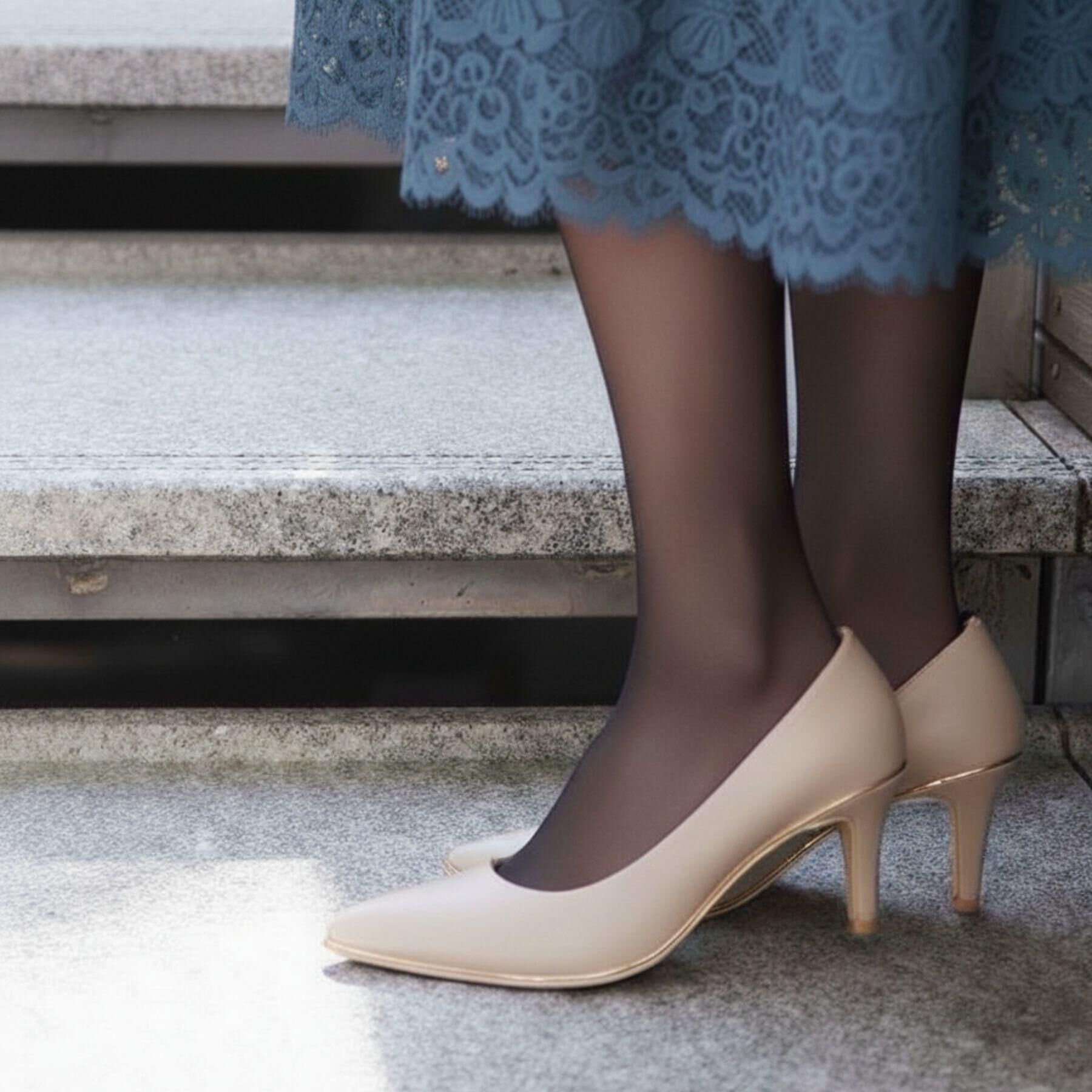 ESPERANZA「【12時間パンプス】約7.5㎝　歩きやすくて疲れにくい」|パンプス|ベージュ(052)