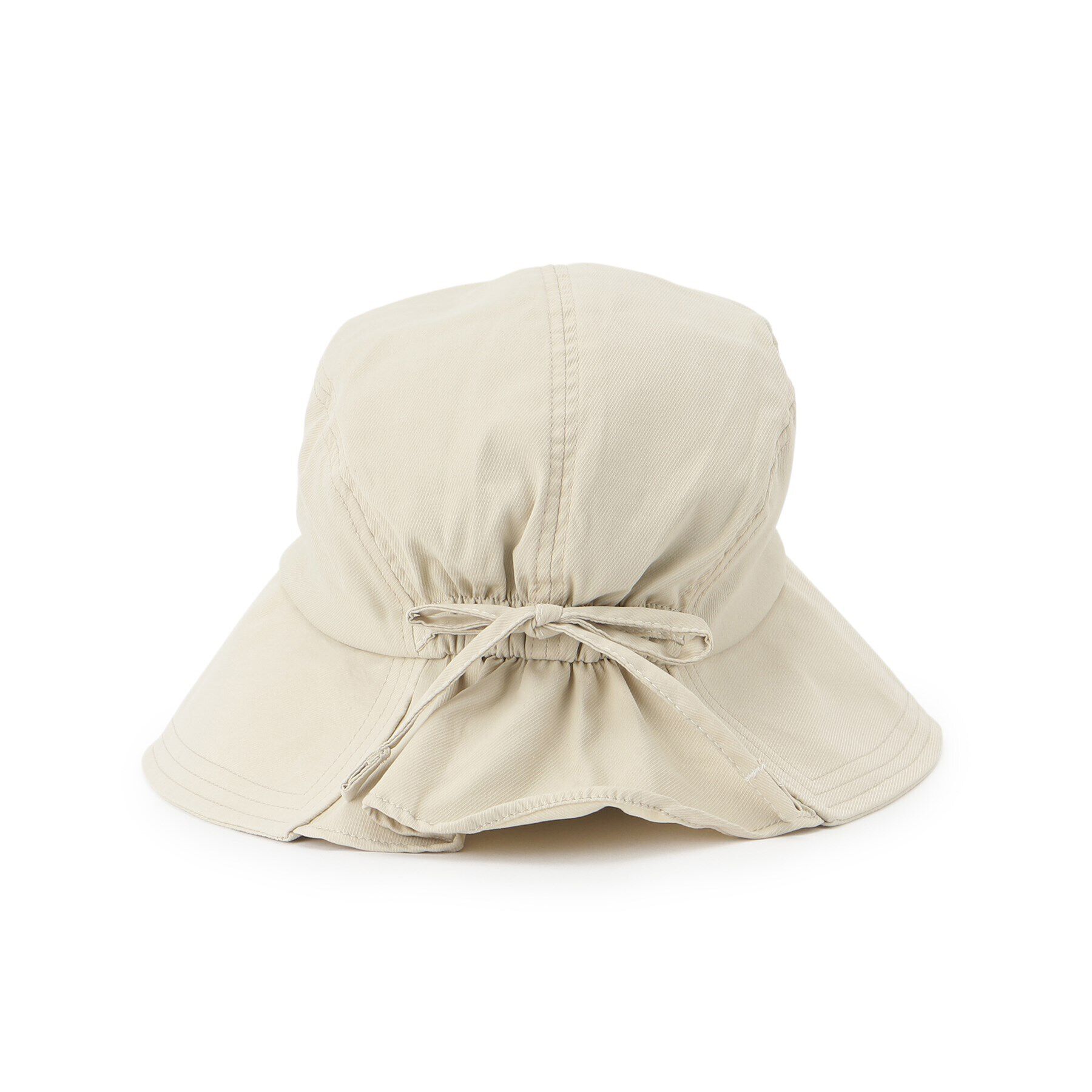 Grandedge「UVバックギャザーバケットハット」|ハット|