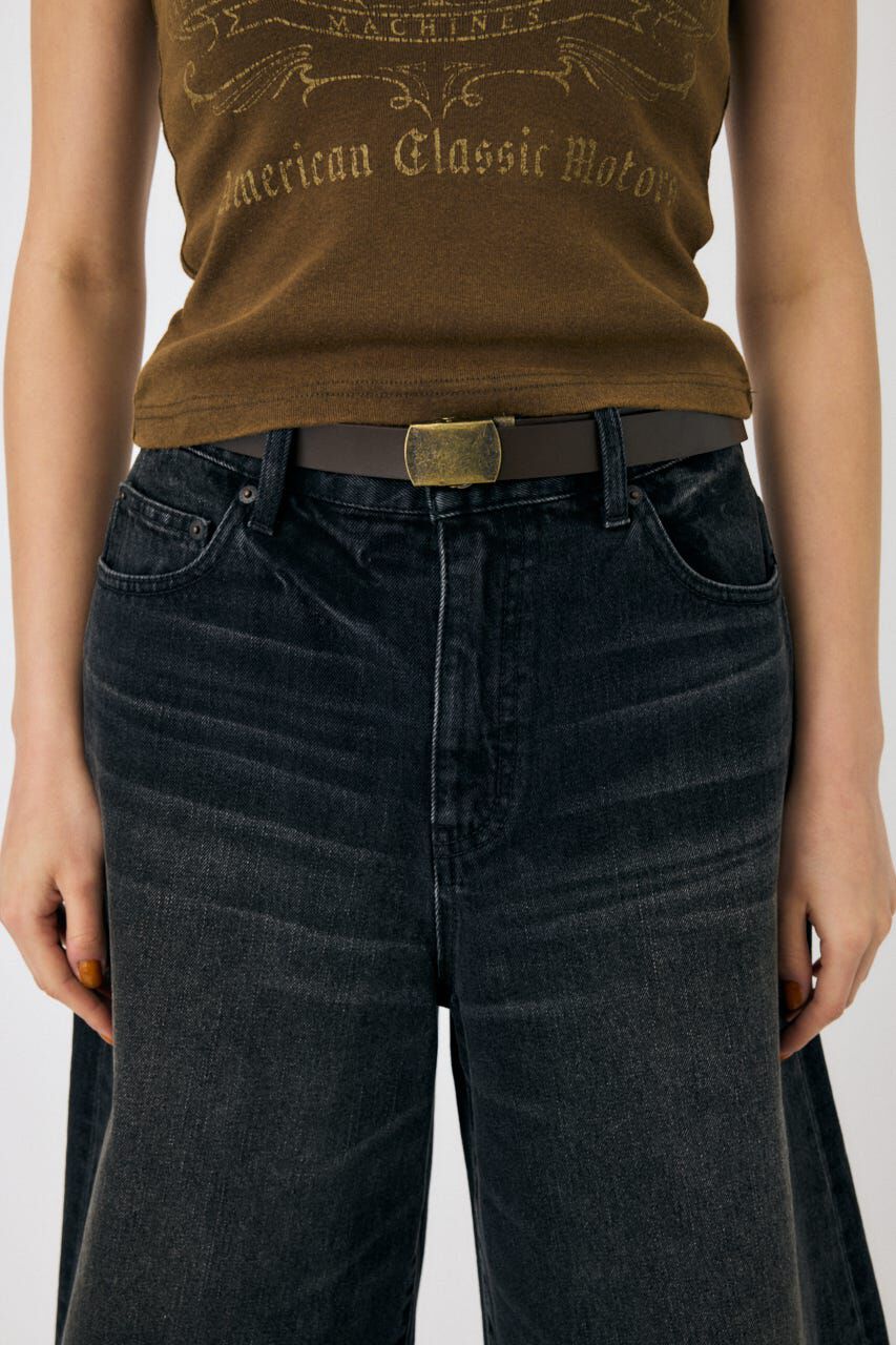 MOUSSY「ROLLER BUCKLE ベルト」|ベルト|